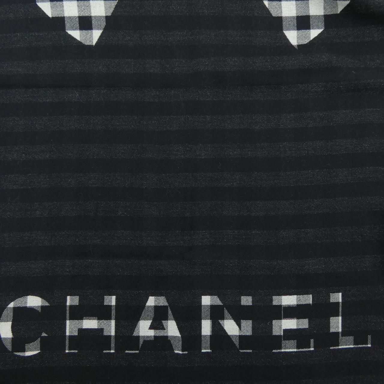 Chanel Stole Scarf Black — view 4