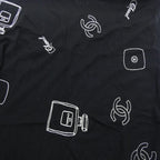 Chanel Stole Scarf Black — view 4