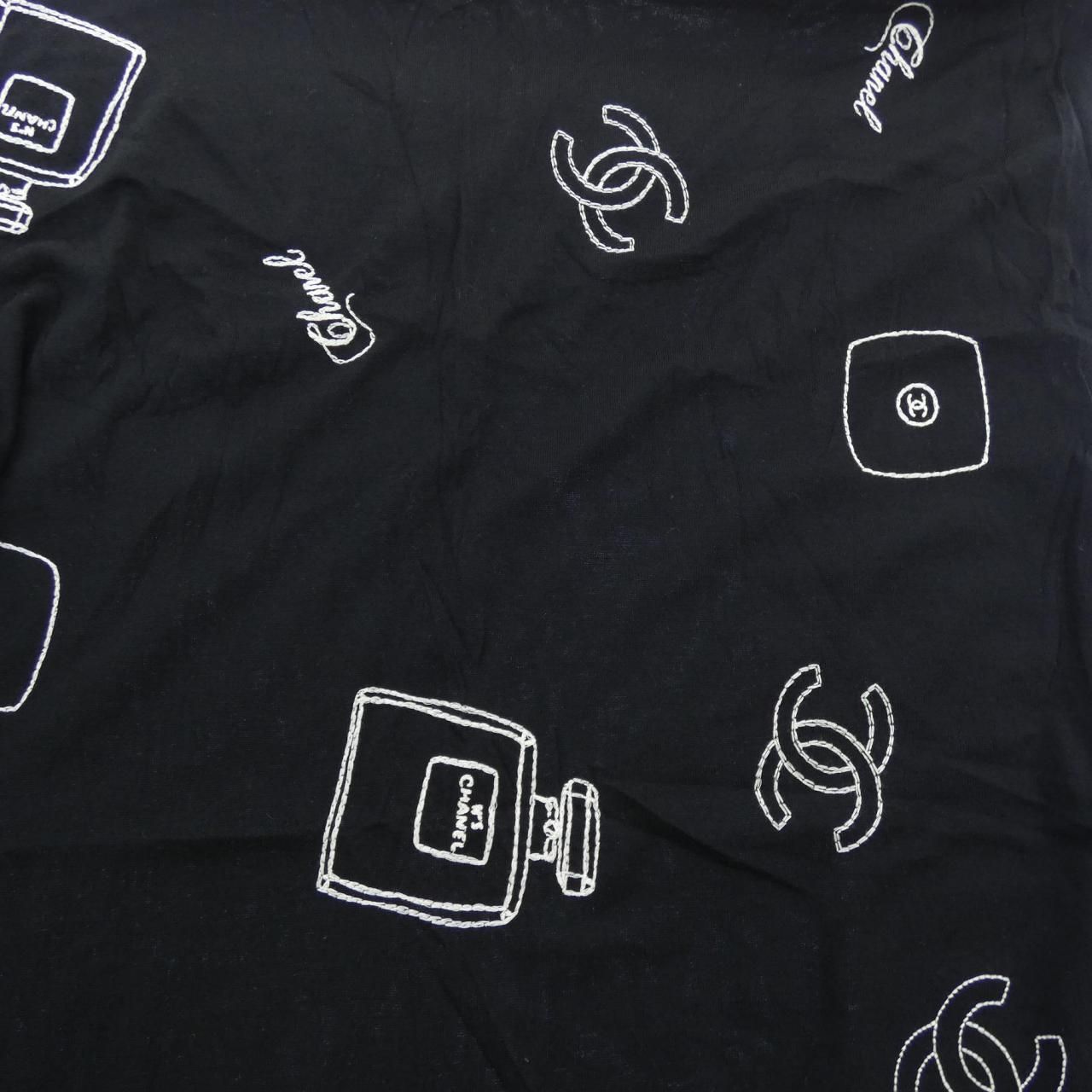 Chanel Stole Scarf Black — view 4
