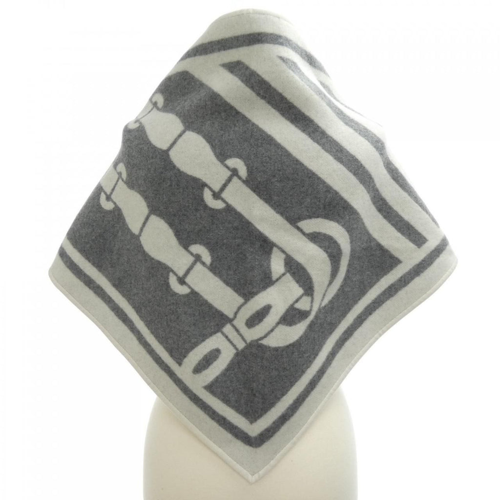 Hermes Coaching Pointe Double Face Shawl Scarf — view 2