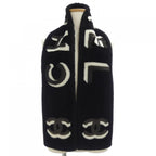 Chanel Shearling Scarf Black