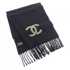 Chanel Scarf Black