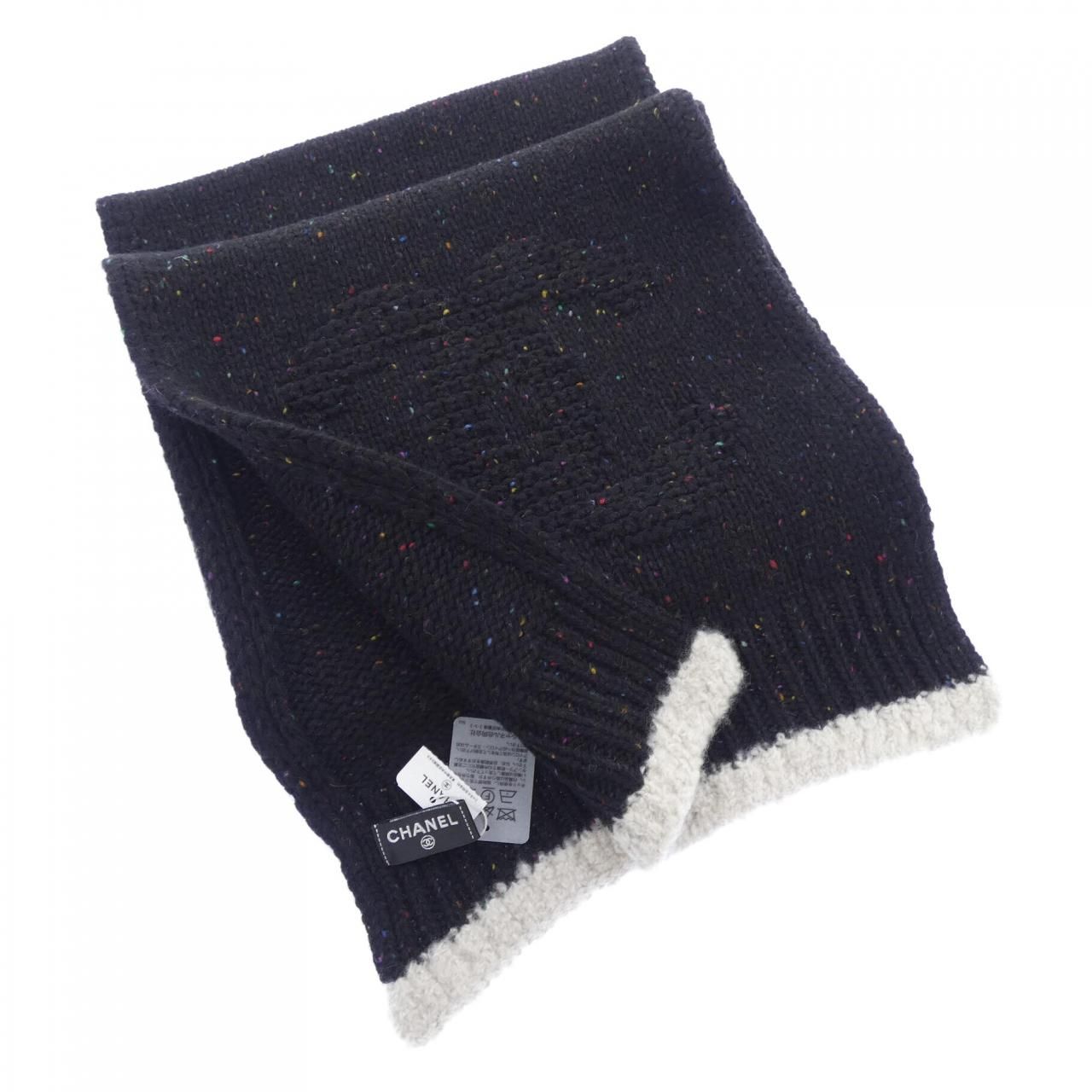 Chanel Scarf Black