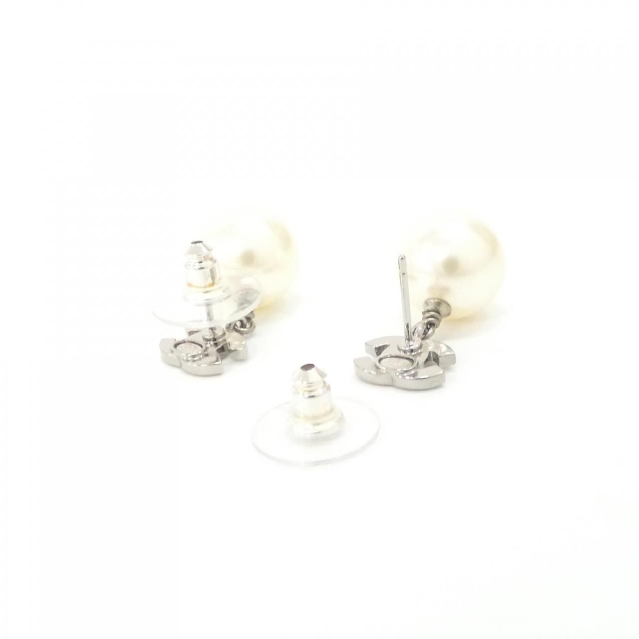 Chanel Earrings Silver — view 3