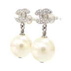 Chanel Earrings Silver — view 2