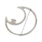 Chanel Brooch Silver — view 2