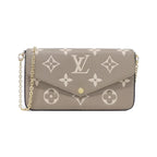 Louis Vuitton Bicolor Monogram Empreinte Pochette Felicie Shoulder