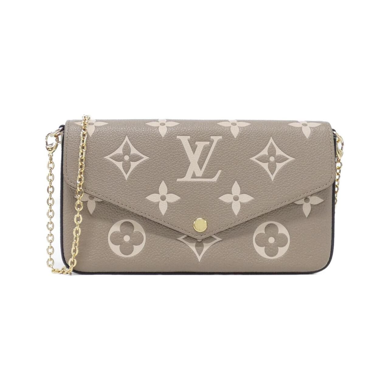 Louis Vuitton Bicolor Monogram Empreinte Pochette Felicie Shoulder