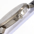 Louis Vuitton Tambour Slim Monogram SS Quartz Watch — view 3