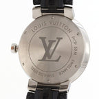 Louis Vuitton Tambour Slim Monogram SS Quartz Watch — view 6