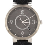 Louis Vuitton Tambour Slim Monogram SS Quartz Watch