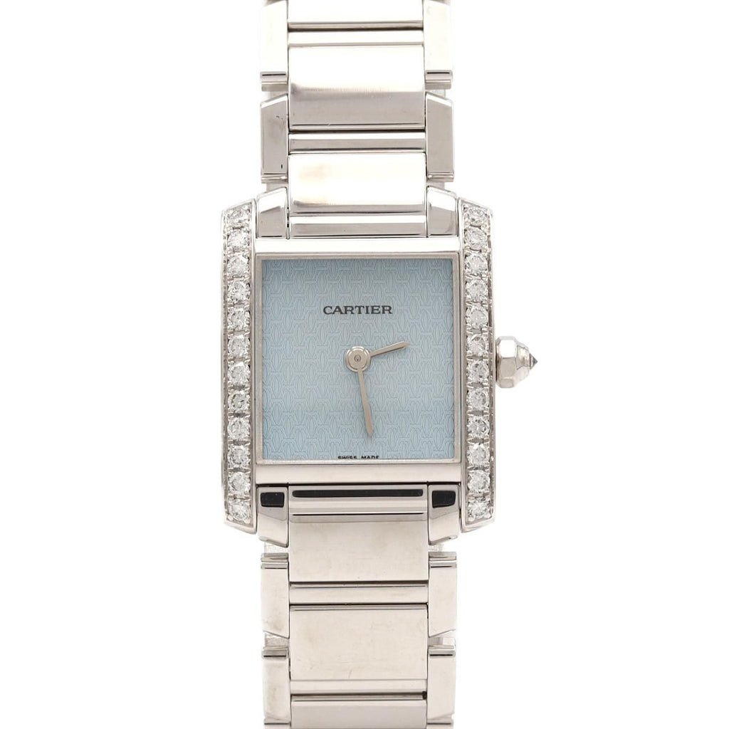 Cartier Tank Francaise SM WG D WG Quartz Watch