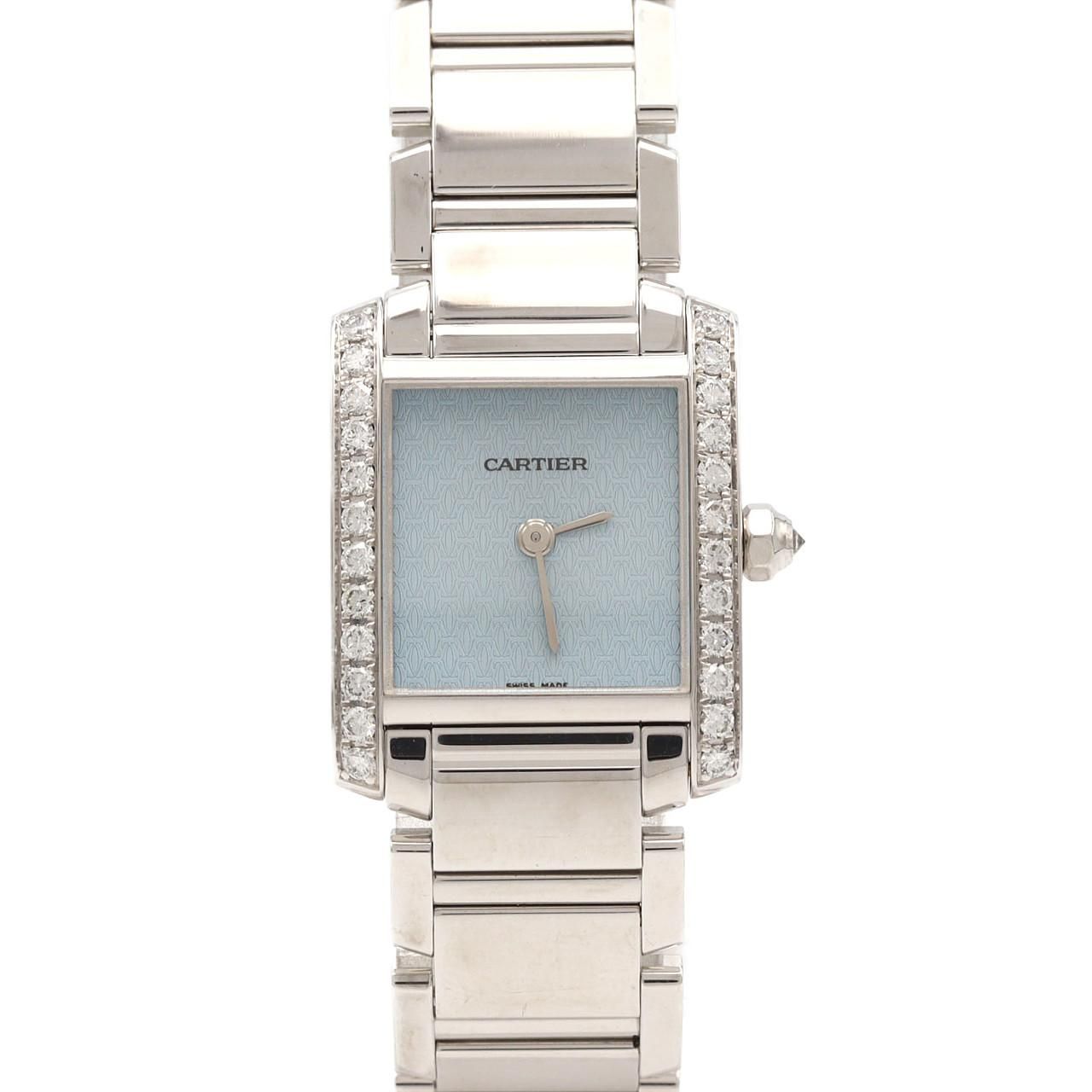 Cartier Tank Francaise SM WG D WG Quartz Watch