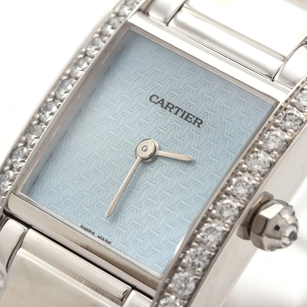 Cartier Tank Francaise SM WG D WG Quartz Watch — view 7