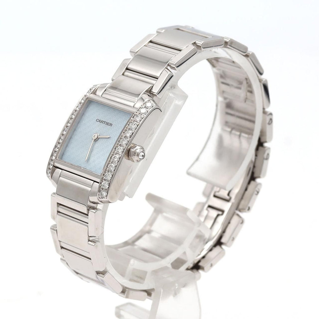 Cartier Tank Francaise SM WG D WG Quartz Watch — view 2
