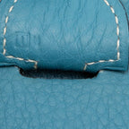 Hermes Evelyne 2 GM Crossbody Shoulder Bag Blue Jean Togo — view 6