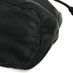 Prada Pouch Logo Drawstring Nylon Black — view 6