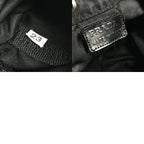 Prada Pouch Logo Drawstring Nylon Black — view 9