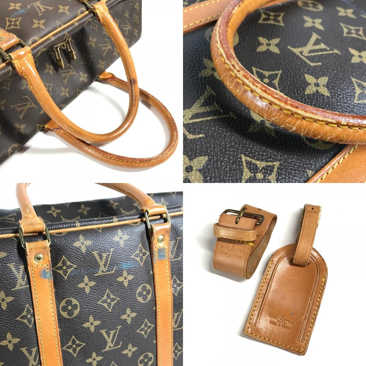 Louis Vuitton Boston Bag Sirius 45 Monogram Canvas Brown — view 8