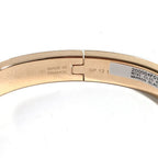Hermes Bracelet Mini Click Kelly PM Mini Metal Brown Glace Beige — view 7