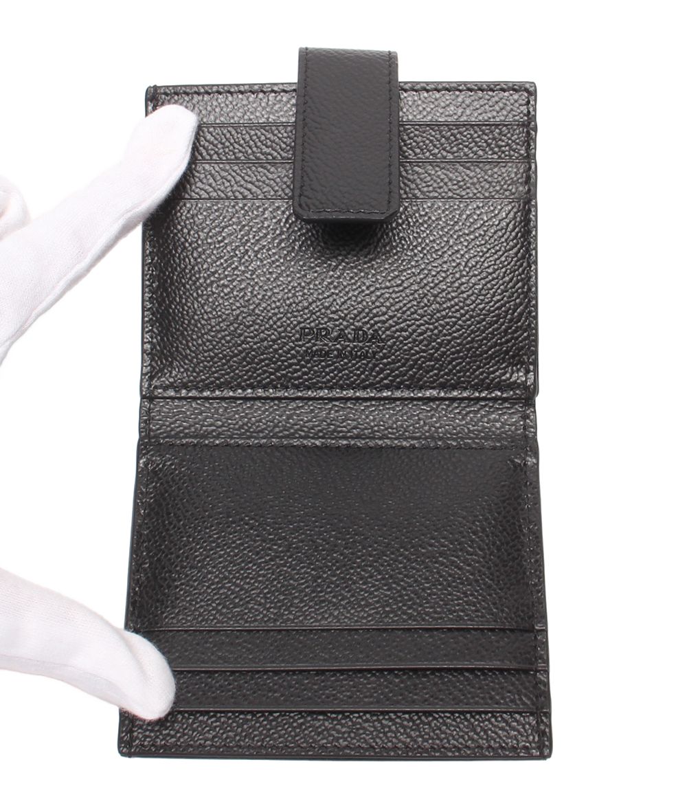 Prada Card Case Card Holders Black — view 5