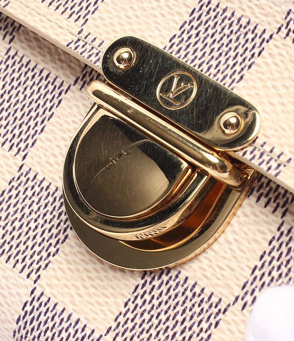 Louis Vuitton Trifold Wallet Portefeuille Koala Damier Azur — view 9