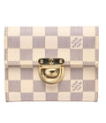 Louis Vuitton Trifold Wallet Portefeuille Koala Damier Azur