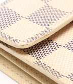 Louis Vuitton Trifold Wallet Portefeuille Koala Damier Azur — view 8