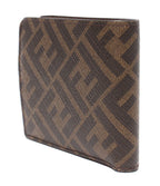 Fendi Bifold Wallet Zucca Pattern — view 3