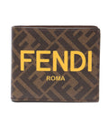 Fendi Bifold Wallet Zucca Pattern