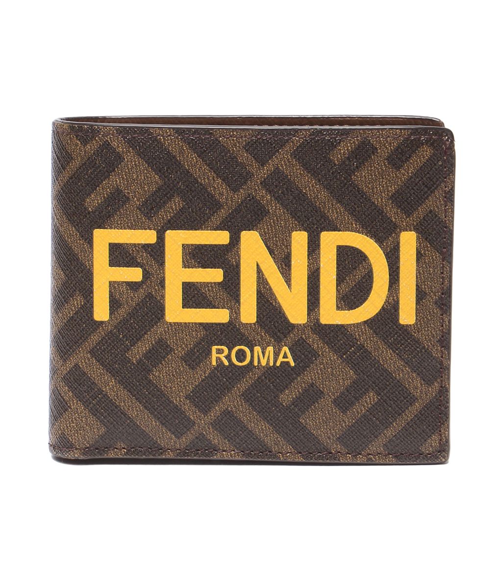 Fendi Bifold Wallet Zucca Pattern