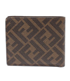 Fendi Bifold Wallet Zucca Pattern — view 2