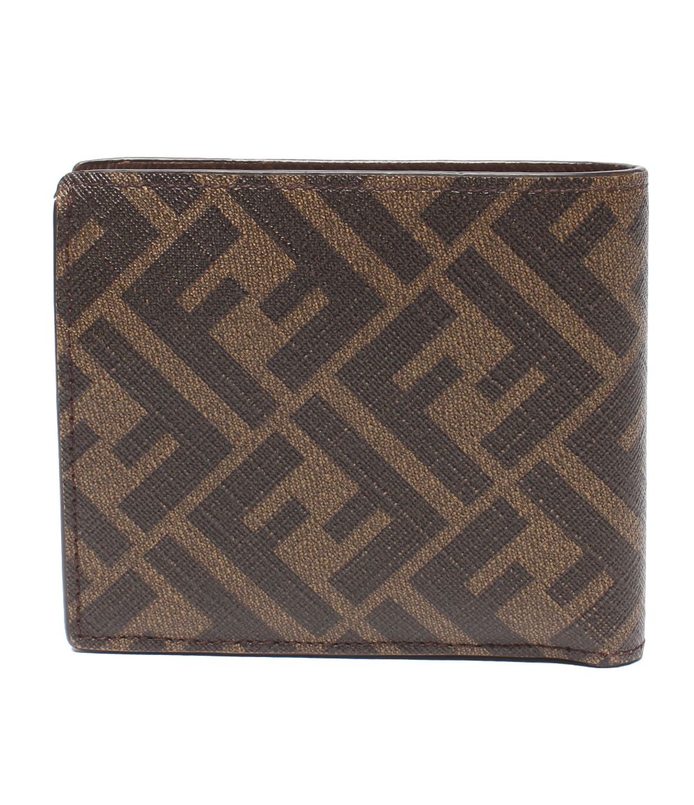 Fendi Bifold Wallet Zucca Pattern — view 2