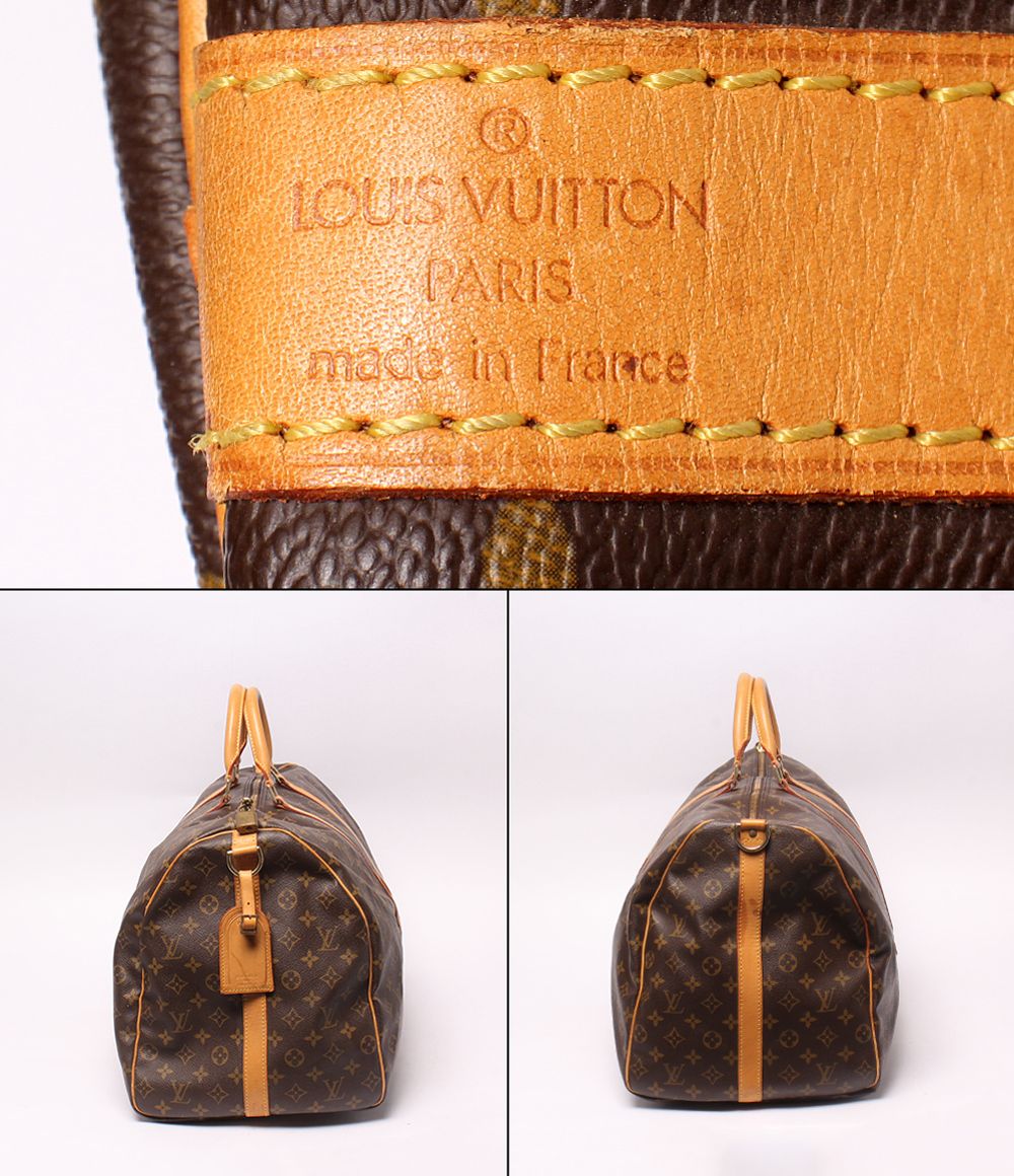 Louis Vuitton 2-Way Boston Bag Crossbody Keepall Bandouliere 60 Monogram — view 4