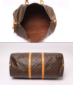 Louis Vuitton 2-Way Boston Bag Crossbody Keepall Bandouliere 60 Monogram — view 3