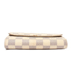 Louis Vuitton Trifold Wallet Portefeuille Alexandra Damier Azur — view 3