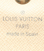 Louis Vuitton Trifold Wallet Portefeuille Alexandra Damier Azur — view 5