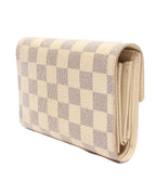 Louis Vuitton Trifold Wallet Portefeuille Alexandra Damier Azur — view 2