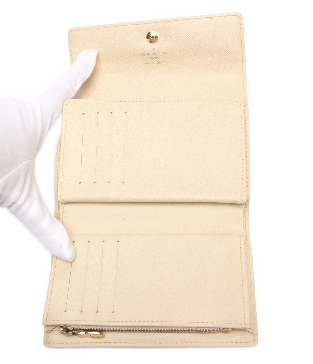 Louis Vuitton Trifold Wallet Portefeuille Alexandra Damier Azur — view 4