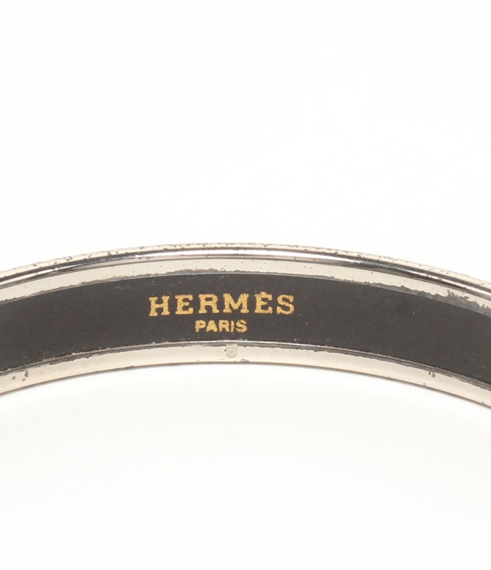 Hermes Bangle Enamel PM Logo Bracelet — view 3