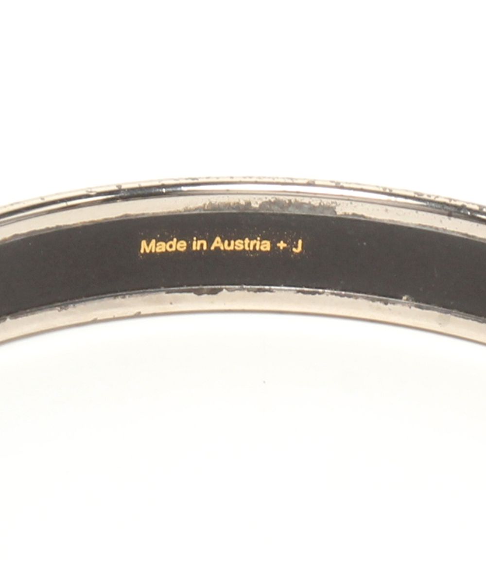 Hermes Bangle Enamel PM Logo Bracelet — view 4