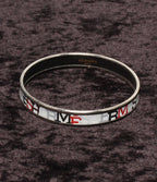 Hermes Bangle Enamel PM Logo Bracelet — view 7