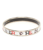 Hermes Bangle Enamel PM Logo Bracelet — view 5