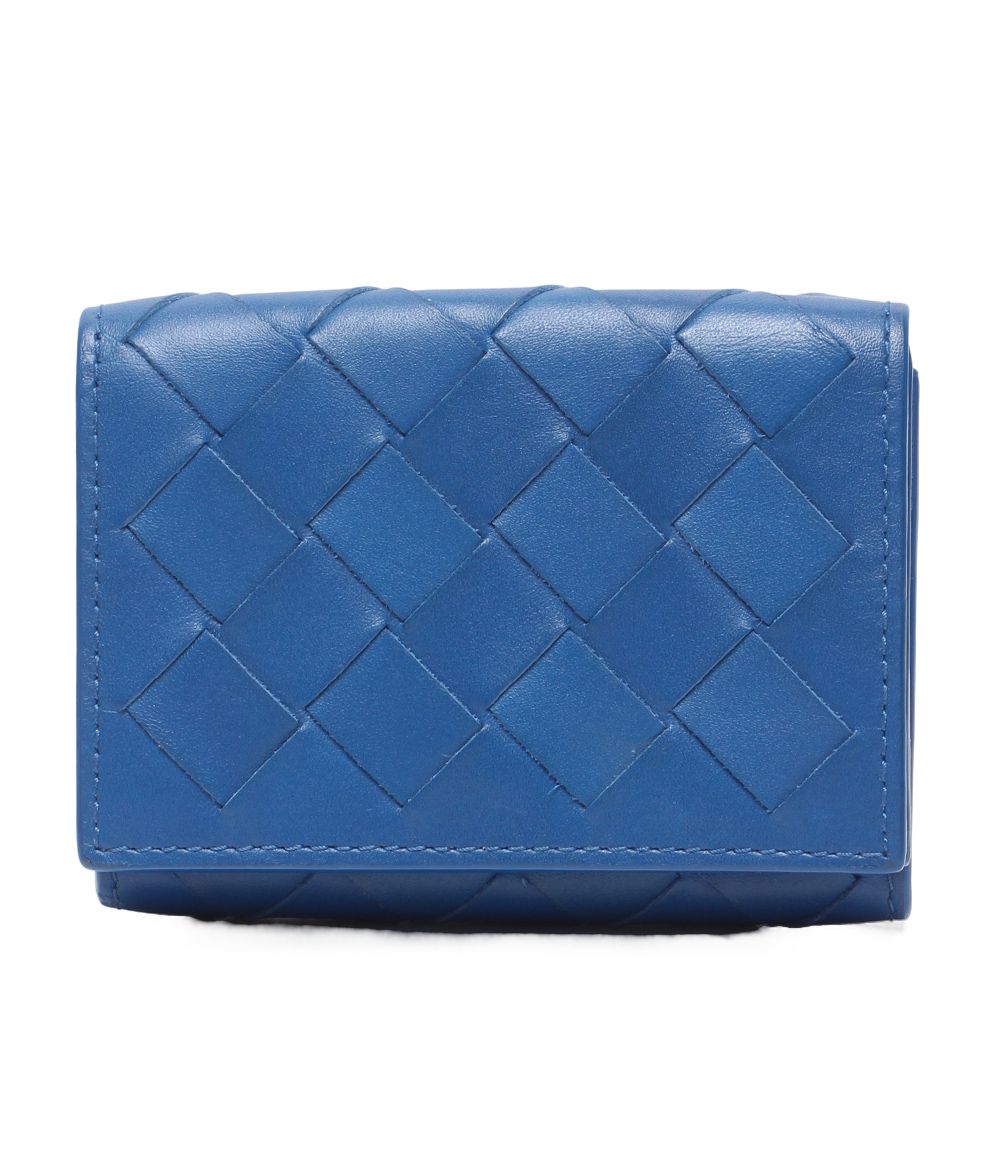 Bottega Veneta Trifold Wallet Intrecciato