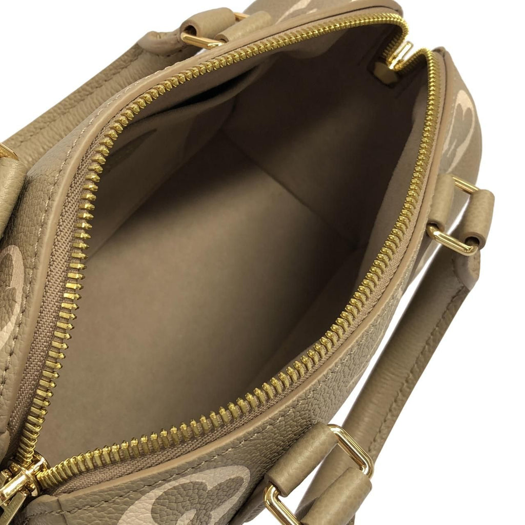Louis Vuitton Bicolor Monogram Empreinte Speedy Bandouliere 20 cm Boston — view 6