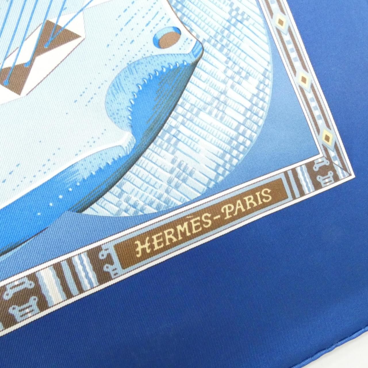 Hermes AU Son du Tam Carre Scarf — view 2