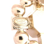 Chanel Brooch CC Logo Gold Clear Light Pink — view 3