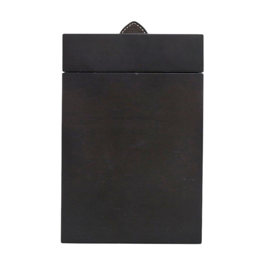 Hermes Case Dark Brown Wood