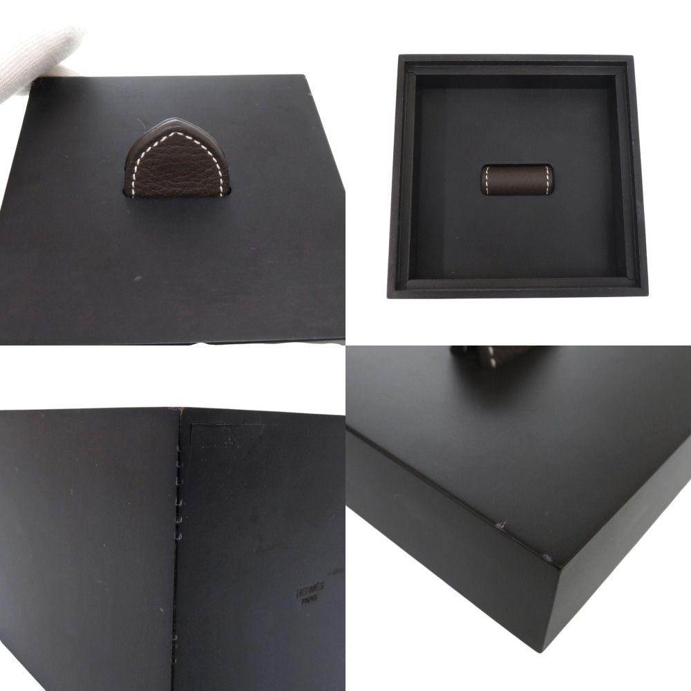 Hermes Case Dark Brown Wood — view 7