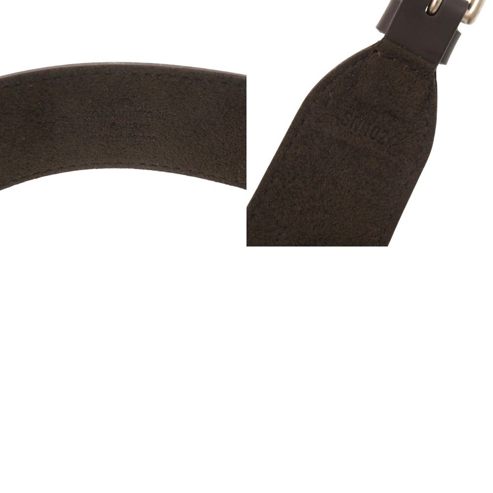 Louis Vuitton Pla Calf Force Monogram Glace Leather Brown Bracelet — view 8